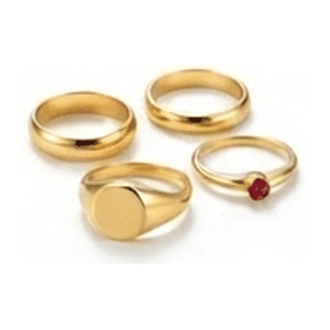 Gold Finger Rings