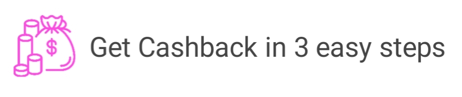 3 easy step earn cashback - EasyDekho